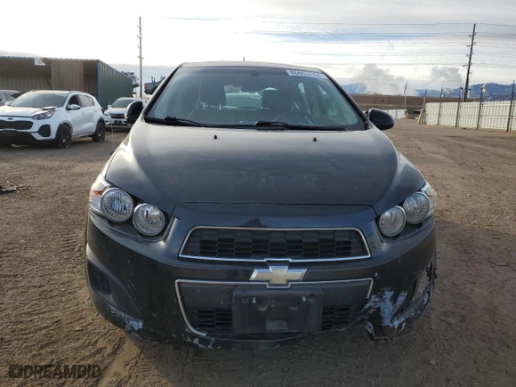 2015 Chevrolet Sonic LT with VIN 1G1JC6SH5F4168292, listed as a Copart auction lot 86863744 with 107,445 mi miles and Salvage Title. Bid and sale history available at carsss.com. Image 5.