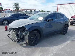 2023 Mazda CX-30 2.5 S Carbon Edition with VIN 3MVDMBCM8PM509355, listed as a IAAI auction lot 41427252 with 22,745 mi miles. Bid and sale history available at carsss.com. Image 2.