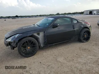 2005 Nissan 350Z Enthusiast with VIN JN1AZ34DX5M608491, listed as a Copart auction lot 55317375 with 202,170 mi miles and Clean Title. Bid and sale history available at carsss.com. Image 1.