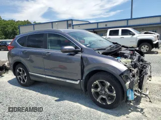 2018 Honda CR-V Touring with VIN 7FARW2H99JE013003, listed as a Copart auction lot 63364805 with 40,051 mi miles and Salvage title. Bid and sale history available at DreamBid. Image 4.