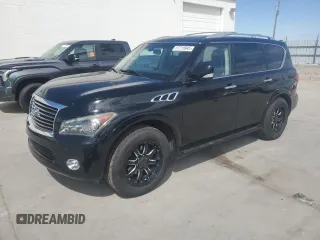 2012 Infiniti QX56 8-passenger z VIN JN8AZ2NCXC9317541, wystawiony jako Copart lot #57719945 z przebiegiem 200 069 mil mil oraz Czysty tytuł • Clean title. Historia ofert i sprzedaży dostępna na DreamBid. Obrazek 1.