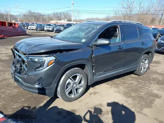 2020 GMC Terrain SLT with VIN 3GKALVEV8LL243418, listed as a IAAI auction lot 41641957 with 53,901 mi miles. Bid and sale history available at carsss.com. Image 21.