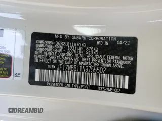 2022 Toyota GR86 with VIN JF1ZNBB11N9755502, listed as a Copart auction lot 84545344 with 25,502 mi miles and Salvage Title. Bid and sale history available at carsss.com. Image 13.