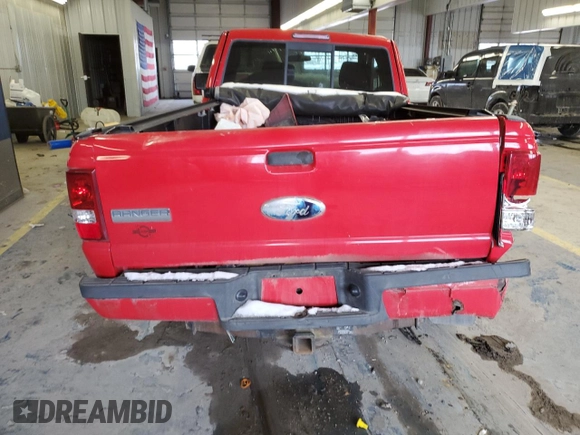 2010 Ford Ranger XLT with VIN 1FTKR4EE1APA45676, listed as a Copart auction lot 45529585 with 0 mi miles and Clean Title. Bid and sale history available at carsss.com. Image 6.