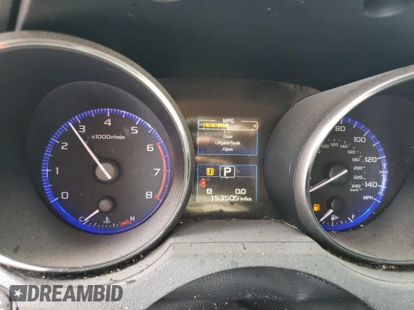 2015 Subaru Legacy Premium with VIN 4S3BNBC69F3019580, listed as a Copart auction lot 66372825 with 153,505 mi miles and Clean title. Bid and sale history available at DreamBid. Image 9.