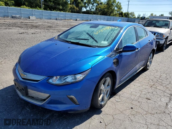 2017 Chevrolet Volt LT with VIN 1G1RC6S58HU181579, listed as a Copart auction lot 60885462 with 0 mi miles. Bid and sale history available at carsss.com. Image 2.
