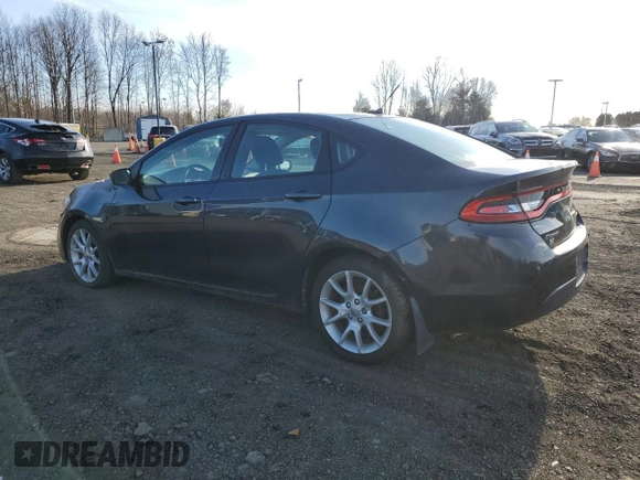 2015 Dodge Dart SXT with VIN 1C3CDFBA9DD154980, listed as a Copart auction lot 50163835 with 125,948 mi miles and Clean Title. Bid and sale history available at DreamBid. Image 2.