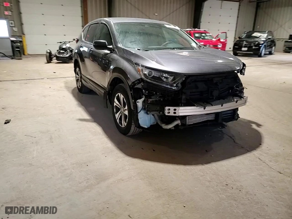 2020 Honda CR-V LX with VIN 5J6RW2H25LL018367, listed as a Copart auction lot 53148585 with 47,574 mi miles and Salvage Title. Bid and sale history available at carsss.com. Image 12.