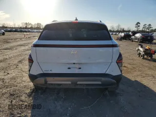2024 Hyundai Kona Limited with VIN KM8HE3A30RU041860, listed as a Copart auction lot 47130005 with 17,165 mi miles and Salvage Title. Bid and sale history available at carsss.com. Image 6.