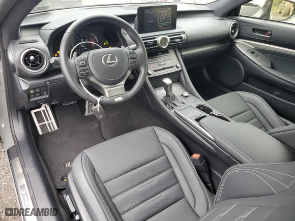 2023 Lexus RC with VIN JTHGZ5DC5P5012310, listed as a Copart auction lot 72584724 with 2,658 mi miles and Salvage Title. Bid and sale history available at carsss.com. Image 8.