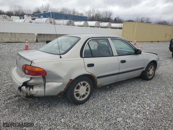 1999 Chevrolet Prizm with VIN 1Y1SK5488XZ406397, listed as a Copart auction lot 51259825 with 146,284 mi miles and Salvage Title. Bid and sale history available at carsss.com. Image 3.