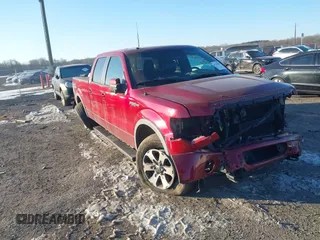 2013 Ford F-150 XL with VIN 1FTFW1EF0DFB96455, listed as a IAAI auction lot 41314857 with 171,352 mi miles. Bid and sale history available at carsss.com. Image 1.
