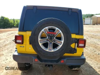 2019 Jeep Wrangler Unlimited Sahara с VIN 1C4HJXEG1KW529732, выставлен на аукционе Copart как лот 59753625 с пробегом 82 954 миль миль и Списание • Salvage title. История ставок и продаж доступна на DreamBid. Изображение 6.