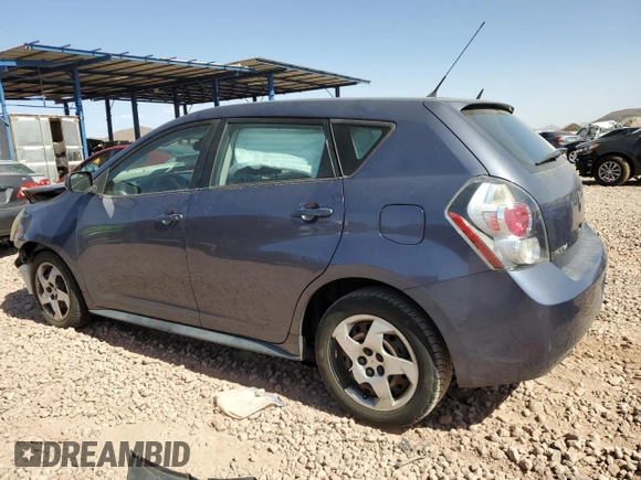 2009 Pontiac Vibe 1SA z VIN 5Y2SP67889Z460339, wystawiony jako Copart lot #46924945 z przebiegiem 151 727 mil mil oraz Szkoda całkowita • Salvage title. Historia ofert i sprzedaży dostępna na DreamBid. Obrazek 2.