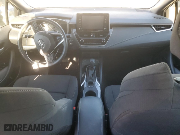 2021 Toyota Corolla Hatchback SE with VIN JTND4MBE5M3106109, listed as a Copart auction lot 80155133 with 27,710 mi miles and Salvage Title. Bid and sale history available at carsss.com. Image 8.