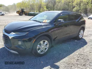 2019 Chevrolet Blazer z VIN 3GNKBGRS1KS703416, wystawiony jako Copart lot #54320165 z przebiegiem Nie podano mil oraz Szkoda całkowita • Salvage title. Historia ofert i sprzedaży dostępna na DreamBid. Obrazek 1.