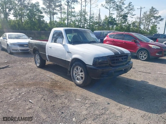 2001 Ford Ranger XL with VIN 1FTYR10D81TA74722, listed as a IAAI auction lot 42036853 with 167,011 mi miles. Bid and sale history available at carsss.com. Image 1.
