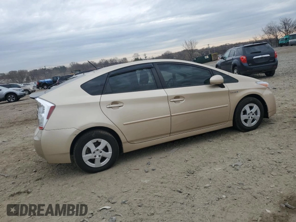 2010 Toyota Prius II with VIN JTDKN3DU7A1240697, listed as a Copart auction lot 50901915 with 125,344 mi miles and Salvage Title. Bid and sale history available at carsss.com. Image 3.