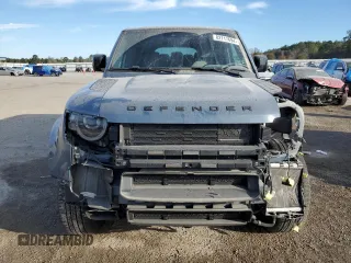 2023 Land Rover Defender SE with VIN SALEPEEU8P2115950, listed as a Copart auction lot 82717694 with 18,246 mi miles and Salvage title. Bid and sale history available at DreamBid. Image 5.