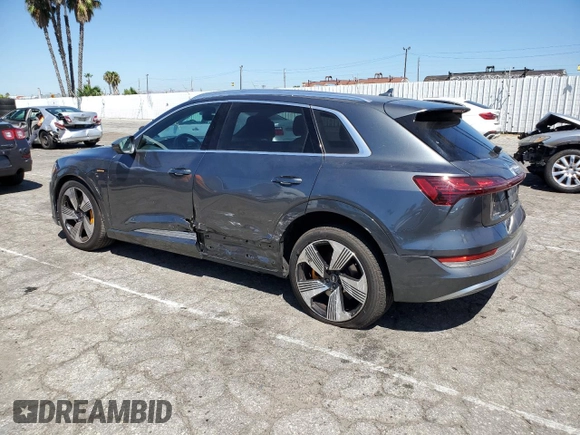 2019 Audi e-tron Prestige with VIN WA1VAAGE8KB007872, listed as a Copart auction lot 66012863 with 37,542 mi miles. Bid and sale history available at carsss.com. Image 2.