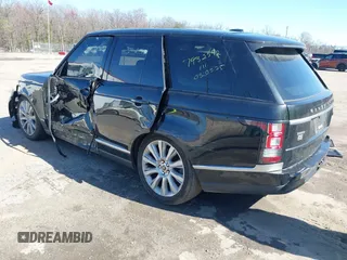2013 Land Rover Range Rover SC z VIN SALGS2EFXDA102996, wystawiony jako IAAI lot #41860343 z przebiegiem Nie podano mil oraz . Historia ofert i sprzedaży dostępna na DreamBid. Obrazek 3.
