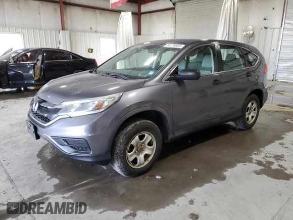2016 Honda CR-V LX with VIN 5J6RM4H34GL135079, listed as a Copart auction lot 54178665 with 138,421 mi miles and Salvage Title. Bid and sale history available at carsss.com. Image 1.