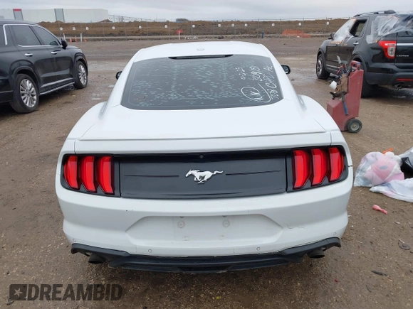 2019 Ford Mustang EcoBoost with VIN 1FA6P8TH6K5201919, listed as a IAAI auction lot 41556322 with 100,568 mi miles and . Bid and sale history available at carsss.com. Image 15.