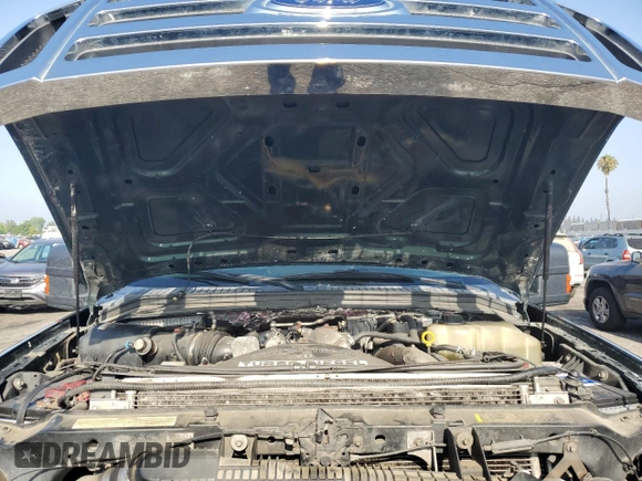 2009 Ford F-250 XL with VIN 1FTSX21R99EB15001, listed as a Copart auction lot 63697535 with 320,678 mi miles and Salvage title. Bid and sale history available at DreamBid. Image 11.