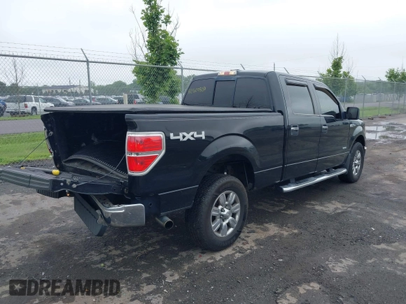2011 Ford F-150 XLT with VIN 1FTFW1ETXBFB94649, listed as a IAAI auction lot 42509507 with 185,997 mi miles and . Bid and sale history available at DreamBid. Image 4.