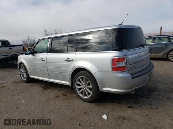 2018 Ford Flex Limited with VIN 2FMGK5D86JBA05902, listed as a Copart auction lot 42777445 with 104,031 mi miles and Salvage Title. Bid and sale history available at carsss.com. Image 2.