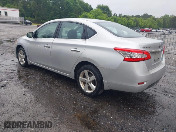 2014 Nissan Sentra SV with VIN 1N4AB7AP5EN853187, listed as a IAAI auction lot 42249239 with 188,405 mi miles and . Bid and sale history available at DreamBid. Image 3.