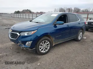 2020 Chevrolet Equinox LT with VIN 2GNAXKEV3L6172042, listed as a IAAI auction lot 41215954 with 142,919 mi miles and . Bid and sale history available at carsss.com. Image 2.