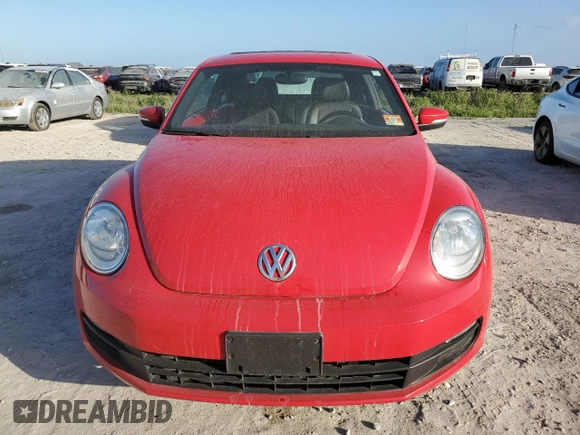 2014 Volkswagen Beetle 2.5L w/Sun with VIN 3VWJP7AT6EM624923, listed as a Copart auction lot 78641794 with 85,000 mi miles and Salvage Title. Bid and sale history available at DreamBid. Image 5.