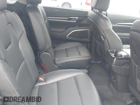 2025 Kia Telluride S with VIN 5XYP64GC0SG622891, listed as a IAAI auction lot 42781011 with 5,960 mi miles and . Bid and sale history available at DreamBid. Image 8.