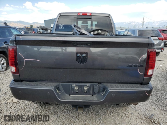 2018 Ram 2500 Laramie with VIN 3C6UR5FJ9JG354429, listed as a Copart auction lot 62869475 with 118,876 mi miles and Salvage title. Bid and sale history available at DreamBid. Image 6.