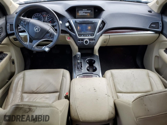 2014 Acura MDX with VIN 5FRYD4H29EB011333, listed as a Copart auction lot 51487575 with 168,311 mi miles and Salvage Title. Bid and sale history available at carsss.com. Image 8.
