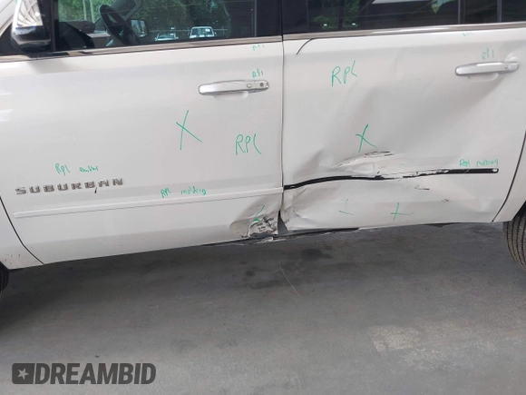 2017 Chevrolet Suburban Premier with VIN 1GNSCJKC5HR248529, listed as a IAAI auction lot 42244402 with 138,365 mi miles and . Bid and sale history available at DreamBid. Image 6.