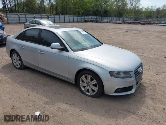 2009 Audi A4 2.0T Prem with VIN WAUJF78K69N060394, listed as a IAAI auction lot 42048326 with 117,564 mi miles. Bid and sale history available at carsss.com. Image 1.