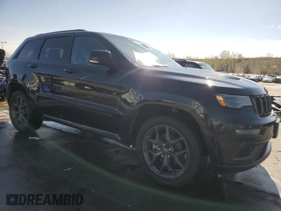 2019 Jeep Grand Cherokee Limited with VIN 1C4RJFBG6KC824278, listed as a Copart auction lot 54419665 with 181,525 mi miles and Salvage title. Bid and sale history available at DreamBid. Image 4.