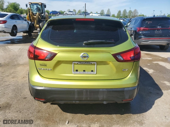 2017 Nissan Rogue Sport SV with VIN JN1BJ1CP9HW034941, listed as a Copart auction lot 52150044 with 94,191 mi miles and Salvage Title. Bid and sale history available at carsss.com. Image 6.