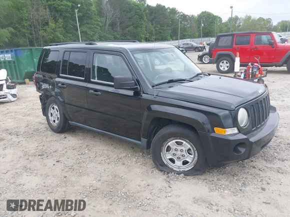 2008 Jeep Patriot Sport with VIN 1J8FT28W48D772388, listed as a IAAI auction lot 42141998 with 190,229 mi miles and . Bid and sale history available at DreamBid. Image 1.