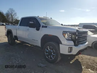 2023 GMC Sierra 3500HD AT4 z VIN 1GT49VEY5PF225895, wystawiony jako Copart lot #43774745 z przebiegiem 41 901 mil mil oraz Szkoda całkowita • Salvage title. Historia ofert i sprzedaży dostępna na DreamBid. Obrazek 4.