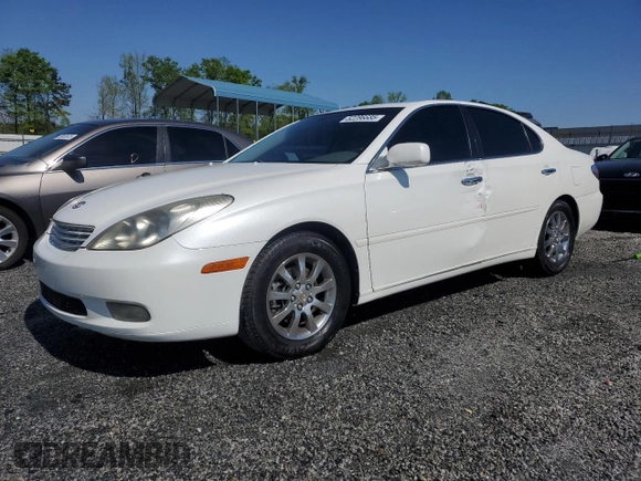 2002 Lexus ES 300 with VIN JTHBF30G620085501, listed as a Copart auction lot 52286685 with 156,495 mi miles and Salvage Title. Bid and sale history available at DreamBid. Image 1.