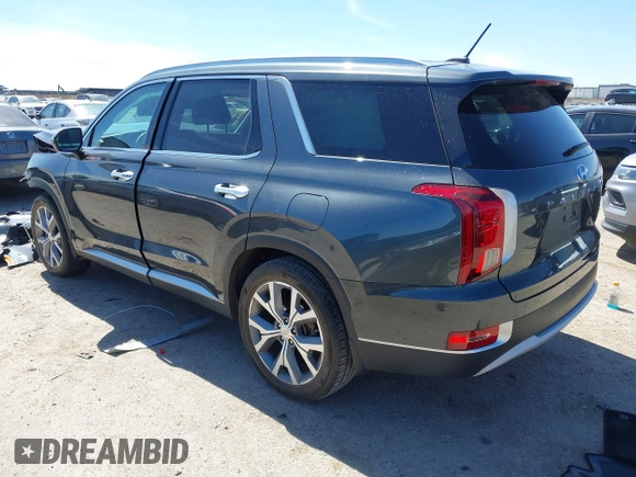 2020 Hyundai Palisade SEL with VIN KM8R34HE7LU091654, listed as a IAAI auction lot 41809048 with 87,984 mi miles and . Bid and sale history available at DreamBid. Image 3.