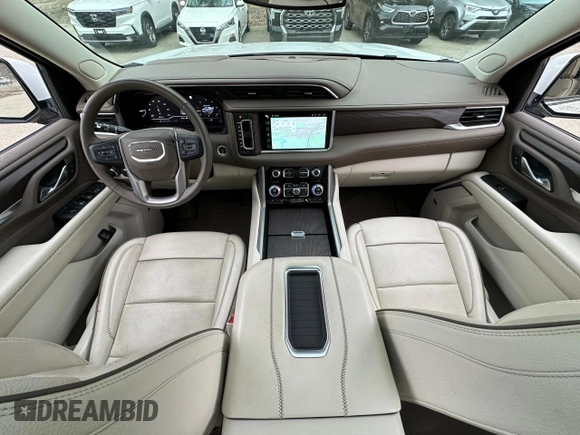 2022 GMC Yukon XL Denali with VIN 1GKS2JKL9NR364134, listed as a Copart auction lot 54078255 with 5,967 mi miles and Clean Title. Bid and sale history available at carsss.com. Image 9.