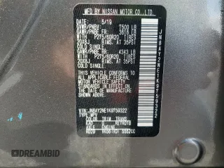 2019 Nissan Armada Platinum with VIN JN8AY2NE1K9759322, listed as a Copart auction lot 71734094 with 59,315 mi miles and Salvage Title. Bid and sale history available at carsss.com. Image 15.