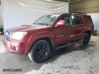 2006 Toyota 4Runner SR5 with VIN JTEBT14R368035328, listed as a Copart auction lot 51072975 with 167,219 mi miles and Clean Title. Bid and sale history available at carsss.com. Image 1.
