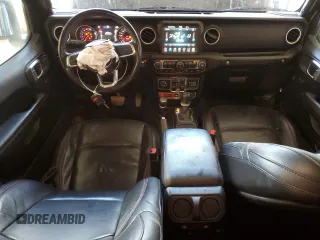 2020 Jeep Wrangler Unlimited Recon with VIN 1C4HJXFN0LW263201, listed as a Copart auction lot 79129424 with 73,405 mi miles and Salvage title. Bid and sale history available at DreamBid. Image 8.