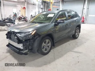 2023 Toyota RAV4 Hybrid XLE with VIN JTMRWRFV7PD206853, listed as a IAAI auction lot 41708570 with 24,157 mi miles. Bid and sale history available at carsss.com. Image 2.