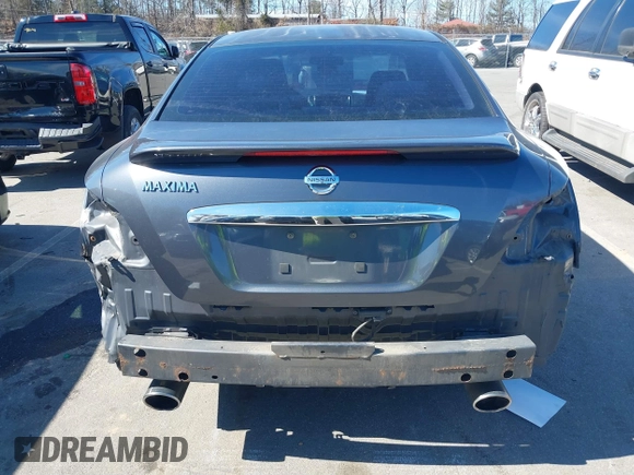 2012 Nissan Maxima S with VIN 1N4AA5APXCC821884, listed as a IAAI auction lot 41640474 with 185,732 mi miles and . Bid and sale history available at DreamBid. Image 6.